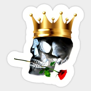 Skull King Sticker